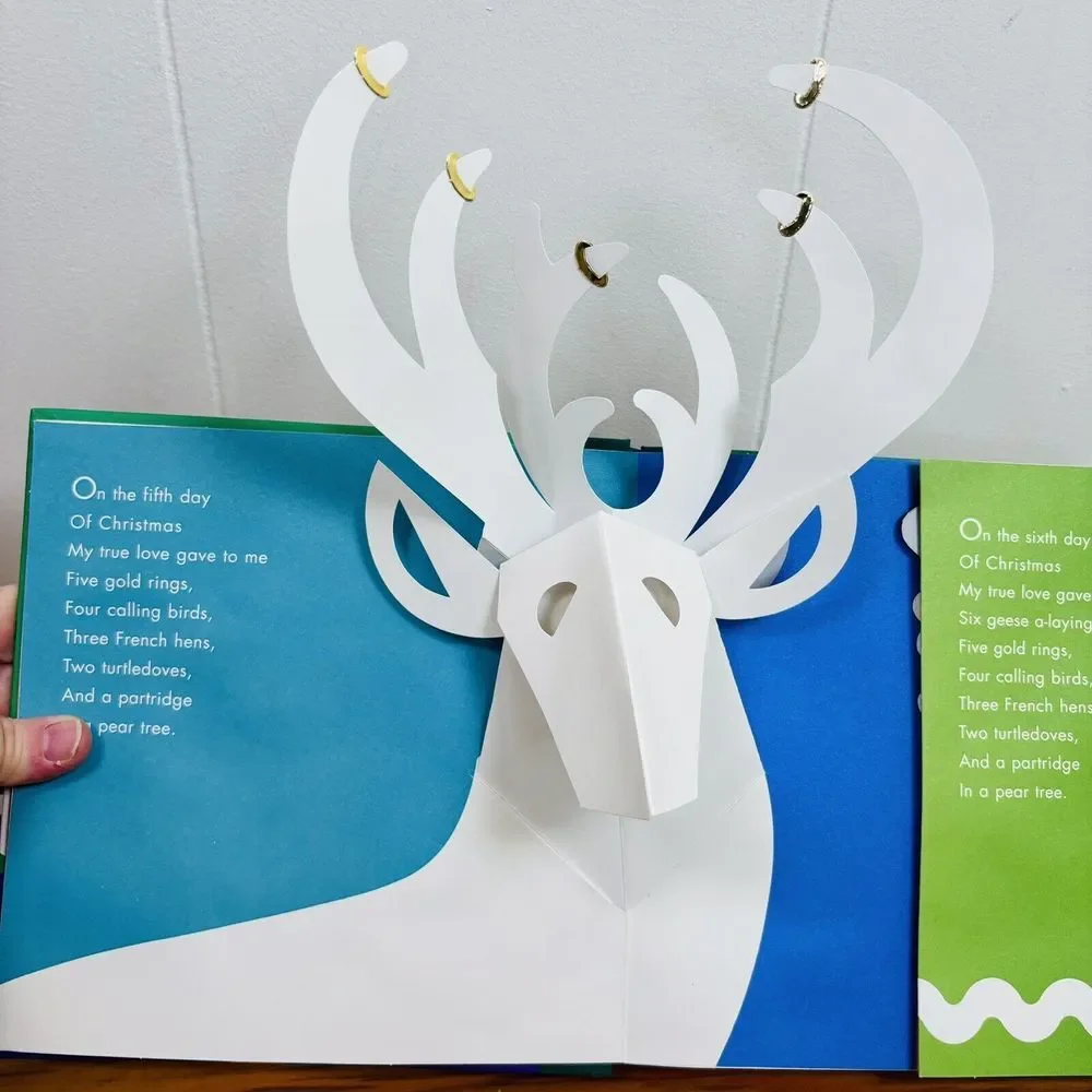Vintage‎ 1996 The 12 Days of Christmas: A Pop-up Celebration by Robert Sabuda